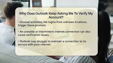 Why Does Outlook Keep Asking Me To Verify My Account? - TheEmailToolbox.com