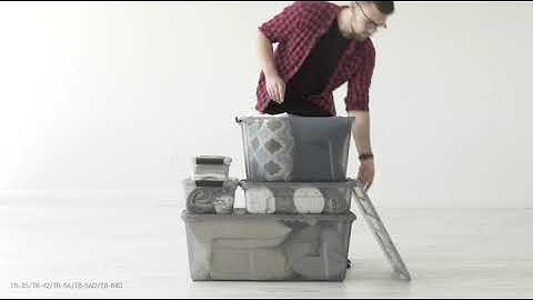 IRIS USA 53 Qt Plastic Storage Bin