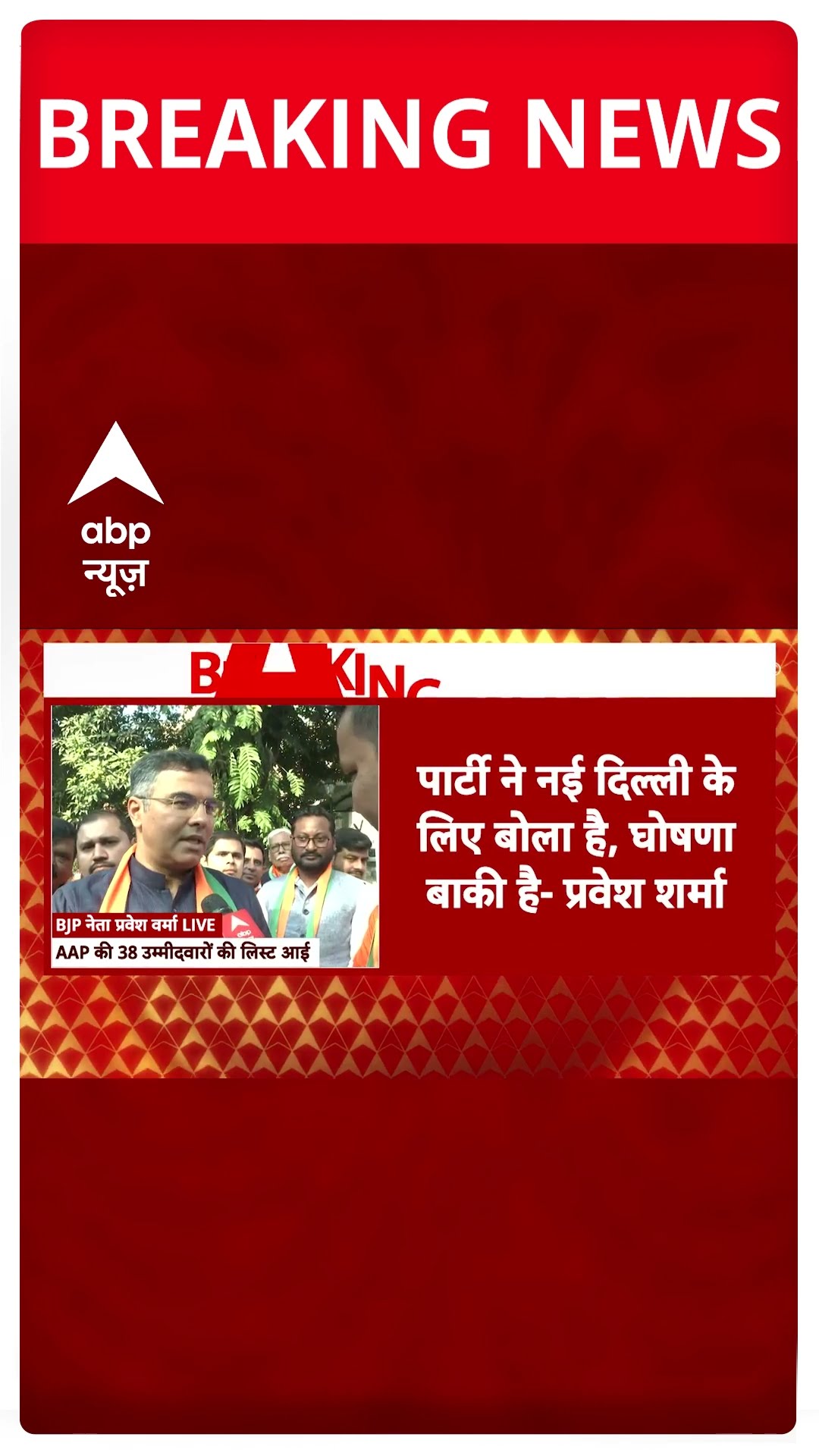 Delhi Election 2025: 'नई दिल्ली में केजरीवाल ने कोई काम ही नहीं किया'- Parvesh Verma | AAP