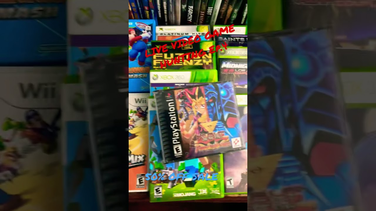 Live Video Game Hunting on Black Friday at Goodwill 