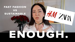 Enough Of The Guilt-Trip: SUSTAINABLE vs FAST FASHION - Let&#39;s Talk.