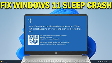 How To Fix Windows 11 Crashes After Waking Up From Sleep - Quick Fix