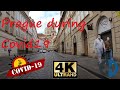 PRAGUE during COVID19 | 4K video | Driving in car POV