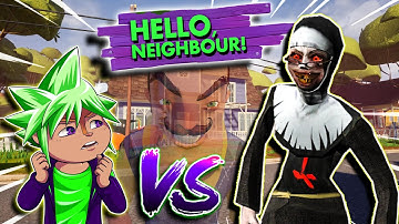 CHIPMUNK vs EVIL NUN | Hello Neighbor Mod