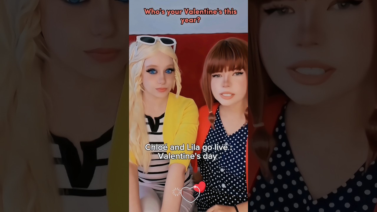 Who's your Valentine? ❤️ Chloé & Lila @nikkihatsunecosplay#miraculous #cosplay #shorts