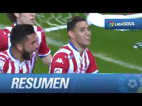 Resumen de Sporting de Gijón (1-2) Getafe CF