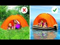 ASTUCES BRILLANTES POUR LA PLAGE || ASTUCES PRÉCIEUSES POUR LE CAMPING QUI AMÉLIORERONT TON VOYAGE