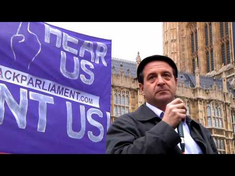 Mark Thomas Speech - Take Back Parliament 2010 Rally, London - May 15th 2010