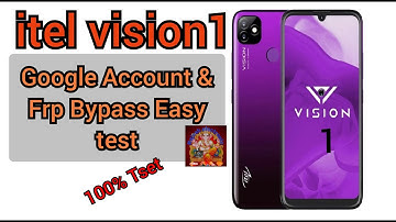 itel  vision 1( p36 play ) Google Account & Frp Bypass Easy Test Without PC