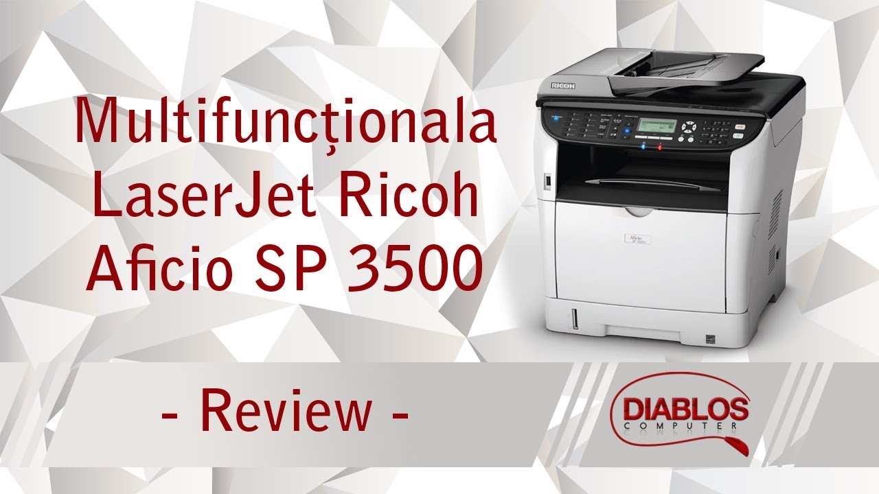 Драйвер для МФУ Ricoh Aficio SP 3500SF - Скачать