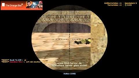 [CS] 4v1 de_dust2 , XenoN