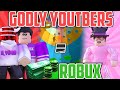 RACING GODLY TOWER OF HELL YOUTUBERS FOR ROBUX | Roblox | Tower Of Hell