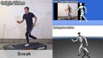 [Open Source] Real-Time Video and WebCam MoCap to a MuJoCo Robot