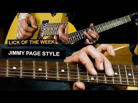 center for reproductive rights Jimmy Page Guitar Lesson - Licks in the Style of Jimmy Page