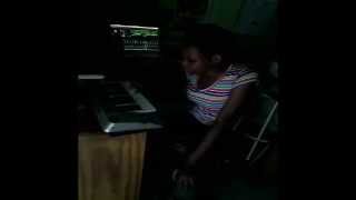 I-Ta Kay Music Session Learning The Keys  @ Ricko Berry Productions