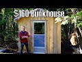 Heated Sawmill Bunk house built for $160- Log Cabin Update- Ep 9.6