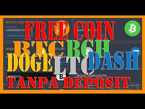 cara dapatkan BTC,LTC,DOGE,DASH, gratis dari coinpot, tanpa Deposit 2018