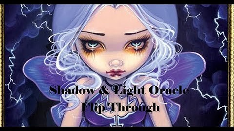 🖤 ORACLE OF SHADOWS AND LIGHT BY LUCY CAVENDISH- FLIP THROUGH 🖤