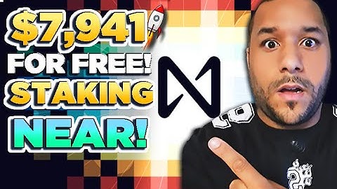 🔥 How To STAKE Your NEAR Tokens & Make $7,941 FOR FREE!! Chilling Doing NOTHING!! EVERY YEAR!