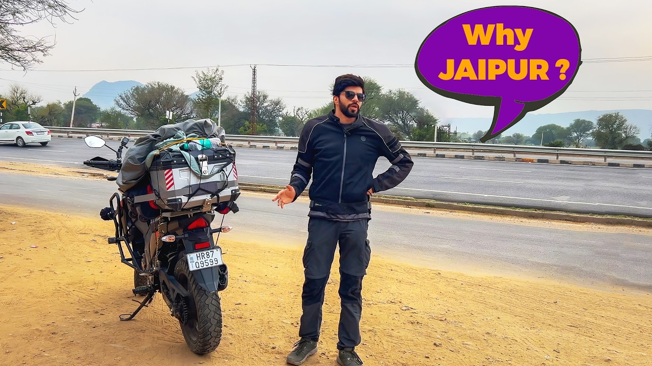 321 kms Ride to Jaipur to Learn Swimming