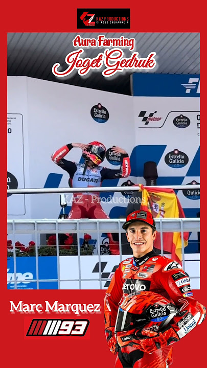 Joget Gedruk Indonesia Aura Farming Marc Marquez #aurafarming #indonesia #gedruk #shorts #mm93