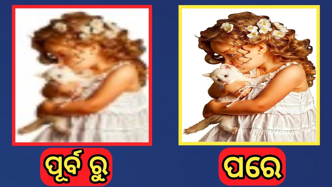 How To Convert Low Quality Image To High Quality in Odia L How To Use