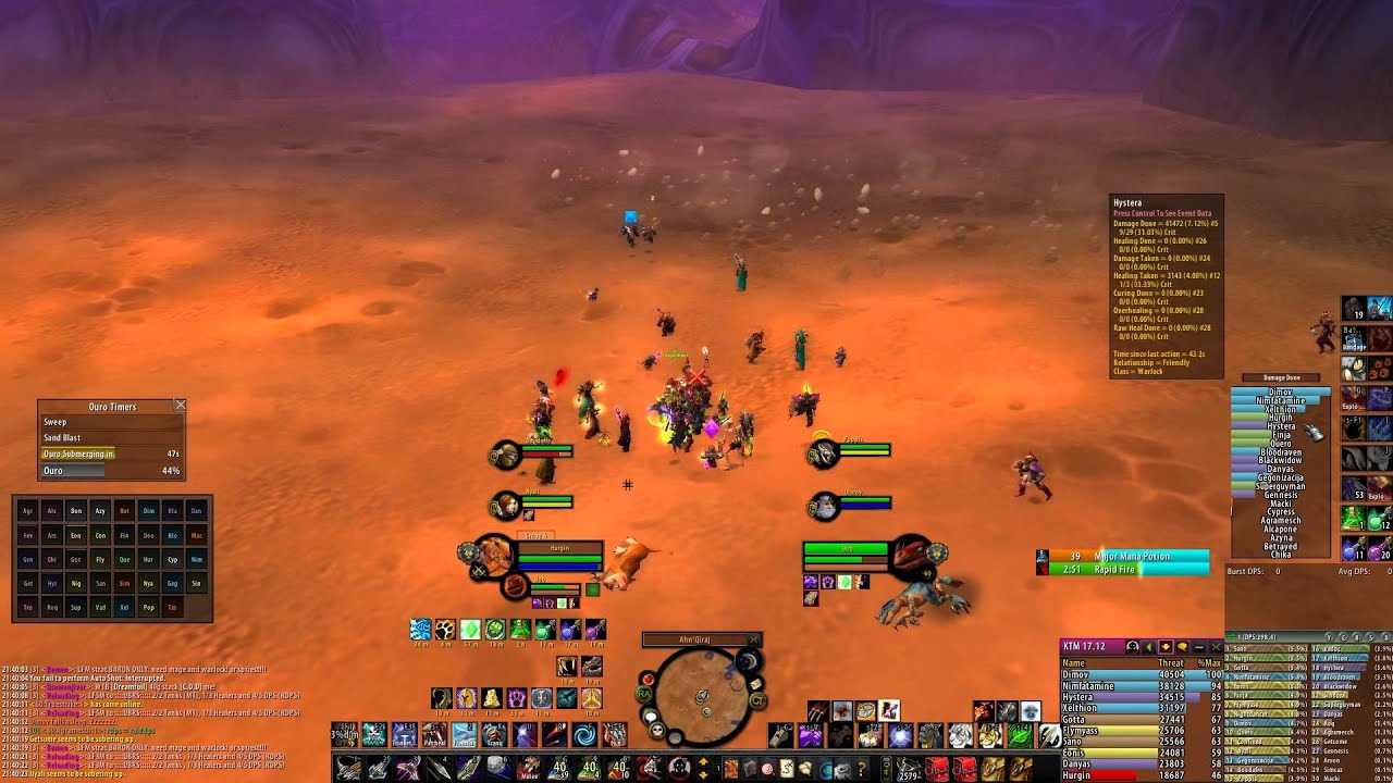 World of Warcraft - Ouro the Sandworm