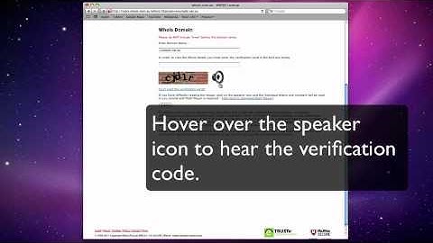 Performing a WHOIS Lookup