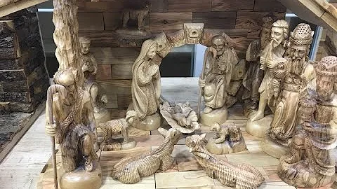 Olive Wood Nativities & Nativity Sets From Bethlehem - Zuluf Store Nativities From the Store!