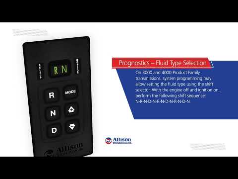 Pushbutton Shift Selector Training Video - Prognostics