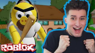 NAPADL MĚ HOMER A TOHLE SE STALO 😲! w/ Ikonova Videa (Roblox - The Piggysons)