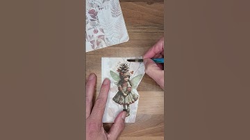 Celebrate AUTUMN with Me in this Art Journal Page Tutorial!