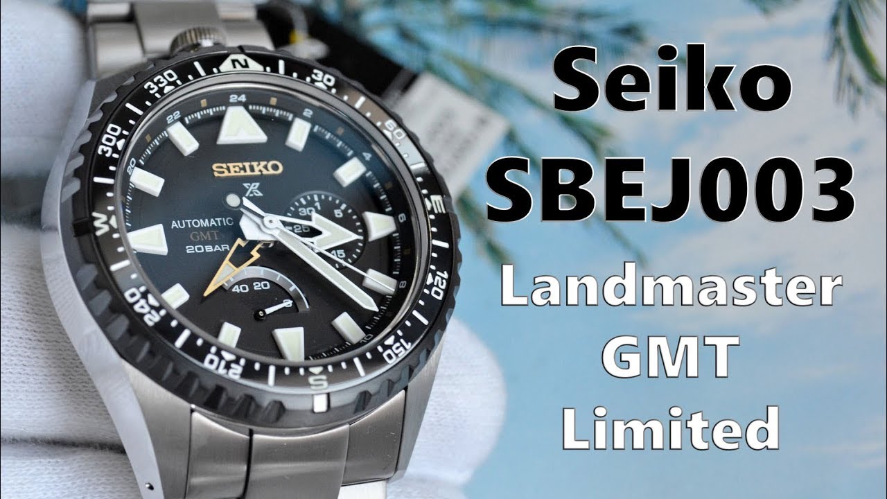 Обзор Seiko SBEJ003 Landmaster 6R64 Limited Edition / Модель 2018 года -  YouTube