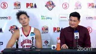 PBA Post Game Interview: Ginebra beats Terrafirma, 106-82