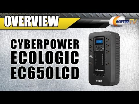 CyberPower EC650LCD ECO UPS Overview - Newegg TV