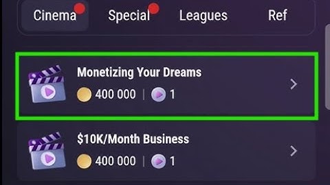 Monetizing Your Dreams | Tapswap Code | The Secret to Monetizing Your Dreams - Start Today