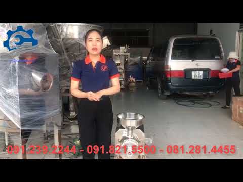 Video Máy nghiền bột công nghiệp| Máy nghiền mini bột gạo,... - youtube