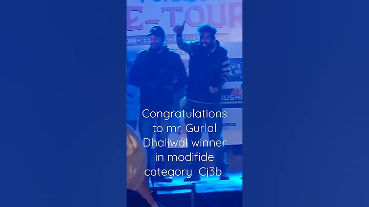 Mr gurlal Dhaliwal also winner of the game