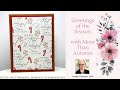 Greetings of the Season Card idea 4 with More Than Autumn Stampin’ Up!