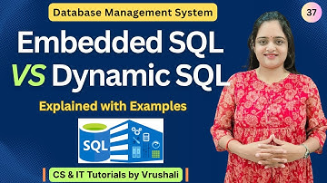 DBMS 37 : Learn Embedded SQL vs Dynamic SQL in Just 5 Mins!