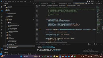 Export Excel and CSV file using laravel and Vue