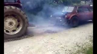Super Dacia vs Tractor