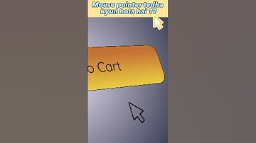 Mouse pointer tedha kyun hota hai ??#shorts #shortvideo #trending