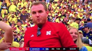 Michigan fan caught on camera pulling a ScratchnSniff