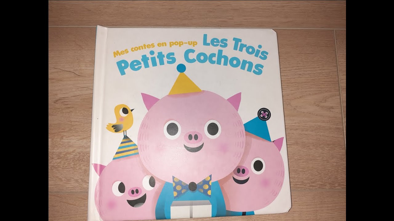 MES CONTES EN POP-UP : LES TROIS PETITS COCHONS - Boutchou