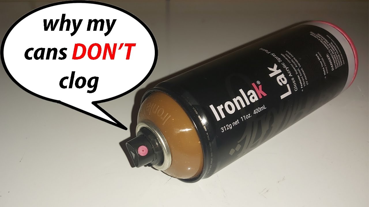 5 Tips To Stop Your Spray Cans From Clogging | How To Prevent Spray Paint Clogs!