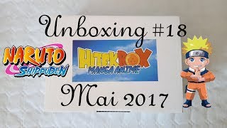 Ouverture de la Hitek Box Manga/Animé Spécial Naruto de Mai en couple [Unboxing #18]