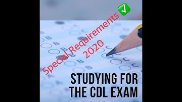 How to Pass CDL Special Requirements Class A Questions & Answers Guaranteed