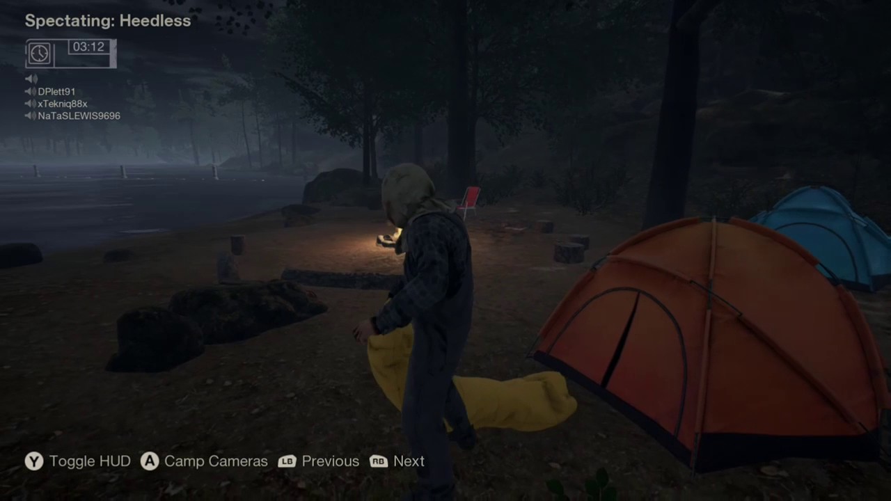 Friday the 13th The Game (sleeping bagged) YouTube