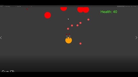 Unity 2d Top Down Gun Game Prototype